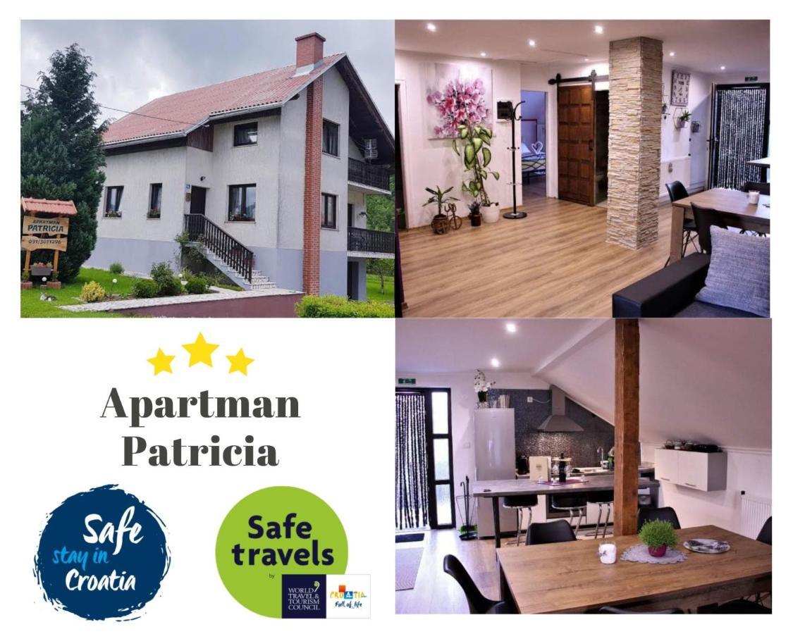 Apartman Patricia Lägenhet Fužine Exteriör bild
